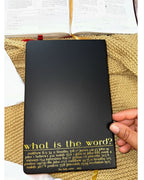 Signature Black and Gold Journal